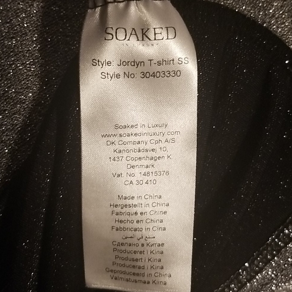 Size M/L silver and ribbed sleeved shirt - Picture 2 of 3